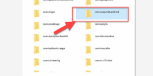 Recover Snapchat messages using Phone backup ( Snapchat Data Folder )