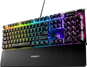 SteelSeries USB Apex 5 Hybrid Mechanical Gaming Keyboard