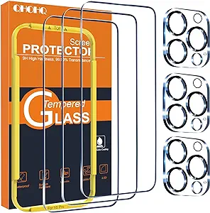 Screen Protectors for iPhone 15 | QHOHQ Screen Protector | 
