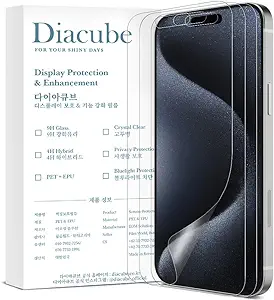 Screen Protectors for iPhone 15 | Anti-Glare Matte Screen Protector | 