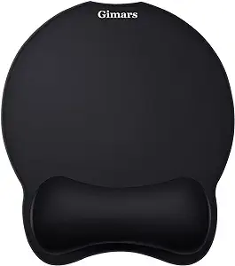 Gimars Enlarge Round Smooth Superfine Fibre |Best Mouse Pad | 