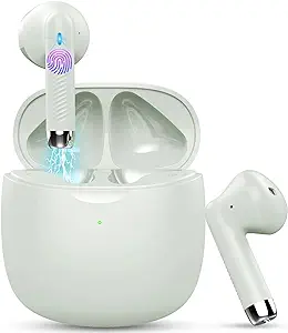 best airpod for students (Wireless Earbuds, Bluetooth 5.3 Earbuds Stereo Bass )