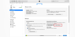 Retrieve Deleted Voicemail using iTunes